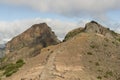 Path trail on Madeira Island