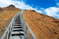 Path up Bartolome Island