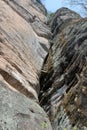 Path up Dawang Peak at Wuyishan Mountains, Fujian Province, China