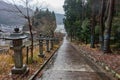 Path towards Suga shrine, Japan