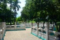 Path way at Chinese garden inside Rizal park in Manila, Philippines Royalty Free Stock Photo