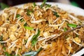 Pathai or Padthai Most popular Fried Noodle Royalty Free Stock Photo