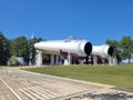 Pathfinder Space Shuttle Replica Rocket Boosters and Tank Royalty Free Stock Photo