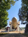 Pathfinder Space Shuttle Tank and Rocket Boosters Royalty Free Stock Photo