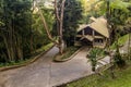 Paths at the HQ of Kinabalu Park, Sabah, Malays Royalty Free Stock Photo