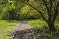 Pathway Around the Battle of Hastings Battlefield Royalty Free Stock Photo