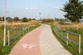 Pathway for bike rides and walks