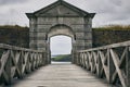 Pathway at Charles Fort Forthill Ireland Royalty Free Stock Photo