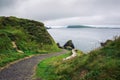 Pathway down to the Dunquin Pier in Ireland