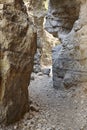 Pathway at Imbros Gorge. Crete. Greece Royalty Free Stock Photo