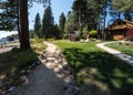 Pathway, Lake Tahoe residential area