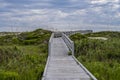 Pathway Over the Dunes and to the Heavens Royalty Free Stock Photo