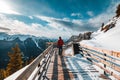 On the pathway, Sulphur mountain at Banff, Canada