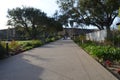 Pathway to the Ronald Reagan Library Royalty Free Stock Photo