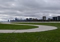 Pathway To A Stormy Skyline Royalty Free Stock Photo