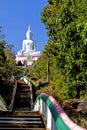 Pathway to white buddha