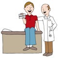 Patient Holding Insurance Card