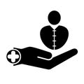 Patient icon, Health icon, Customer vector, Medical Services Icons