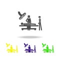 patient in the operating room icon. Elements of Patients in the hospital icon. Premium quality graphic design. Signs, outline symb