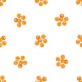 Patient pills pattern seamless Royalty Free Stock Photo