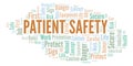 Patient Safety word cloud.
