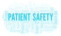 Patient Safety word cloud.