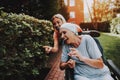 Woman with Mother. Cancer.Remission.Relationships, Royalty Free Stock Photo