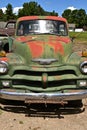 Patina coated old pickup Royalty Free Stock Photo