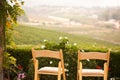 Patio Chairs Overlooking the Country