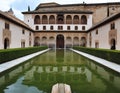 Patio de los Arrayanes Royalty Free Stock Photo