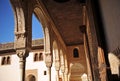 Patio de los Arrayanes, Alhambra palace in Granada, Spain Royalty Free Stock Photo