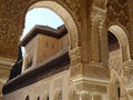 Patio de los Leones in Alhambra. Granada, Spain.