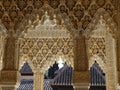 Patio de los Leones in Alhambra. Granada, Spain.