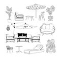 Patio furniture Set, Outdoor, garden yard interior