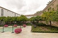 Patio Morisco of the Alcazar in Cordoba Royalty Free Stock Photo