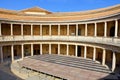 Patio of The Palace of Charles V, Alhambra, Granada, Spain