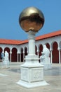 Patio in the Ralli museum. Caesarea, Israel Royalty Free Stock Photo