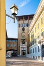 Patio of seminary in Bergamo city