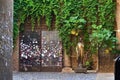 Patio and statue Juliet, Verona, Italy Royalty Free Stock Photo