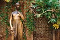 Patio and statue Juliet, Verona, Italy