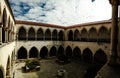 Patio of Templar church of the Convent of the Order of Christ in Tomar, Portugal