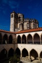 Patio of Templar church of the Convent of the Order of Christ in Tomar, Portugal