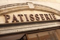 Patisserie, French bakery shop, Paris France Royalty Free Stock Photo