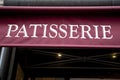 Patisserie Sign