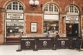 Patisserie Valerie cafe inside the Marylebone Station in London