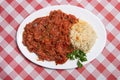 Patlican salatasi. Greek, vegetables