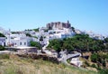 Patmos akropolis Royalty Free Stock Photo