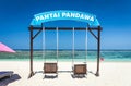 Patnai Pandawa beach scenery, Bali Royalty Free Stock Photo