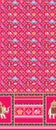 patola pattern bandhani pattern multicolour design