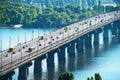 Paton bridge. Kyiv, Ukraine